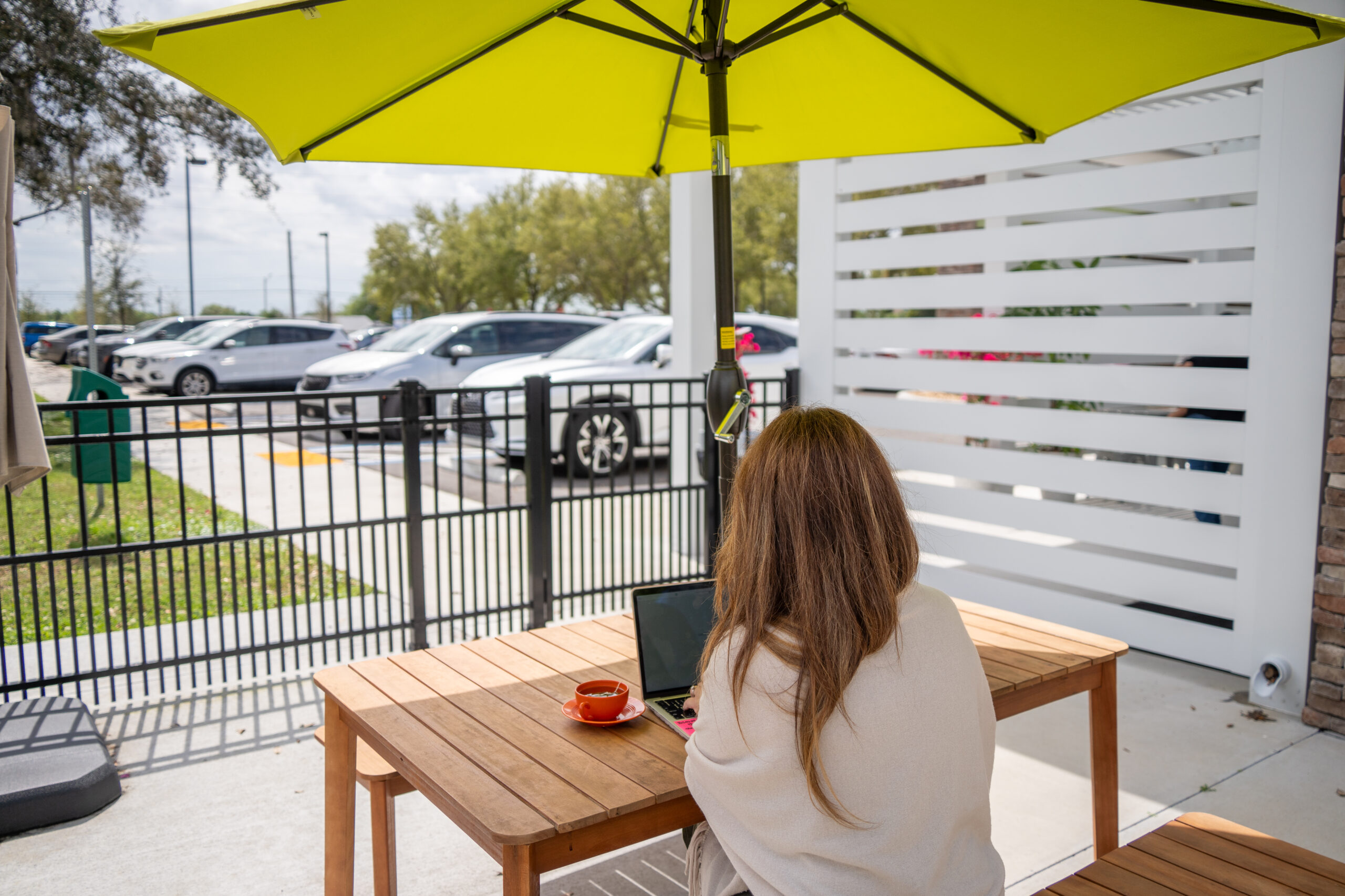 Outdoor Seating Cafe